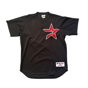 MLB Astros Black Mesh Jersey